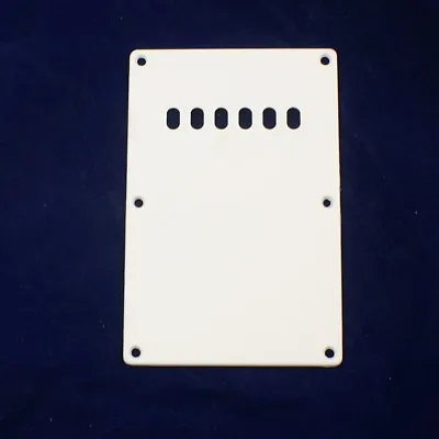 (C38) Guitar Termolo Cavity Back Plate Cover For Ibanez RX Series Whtie ABS • $6.50