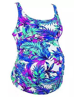 Anita Hatutu Two Piece Maternity Tankini Set 9644 Womens Swimwear • £14.95