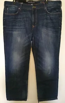 MARC ANTHONY 5 Pkt Slim Midnight Blue Jeans 46x30 NEW WITH TAGS/FREE SHIPPING • $39.99