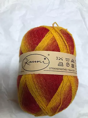 Kauni Wool Gradiant Yarn Orange And Yellow • $19.99