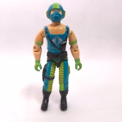 Vintage 1984 G.I. Joe COPPERHEAD V1 Green Gloves High Grade Hasbro Action Figure • $35