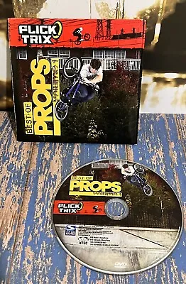 FLICK TRIX DVD Best Of Props Volume 1 BMX In Original Sleeve Spin Master EX • $4.99