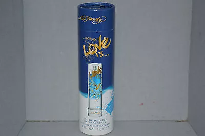 Ed Hardy Love Is  Eau De Toilette Spray 1 Oz New Boxed • $27.99