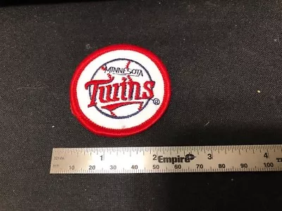 Minnesota Twins 2  Round Patch - NEW - Iron-on *** Additional Patches Ship FREE • $2.88