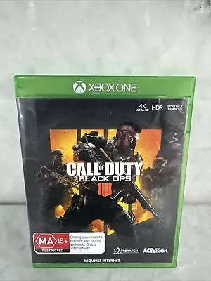 Call Of Duty Black Ops 4 (XBOX One 2018) • $15.88