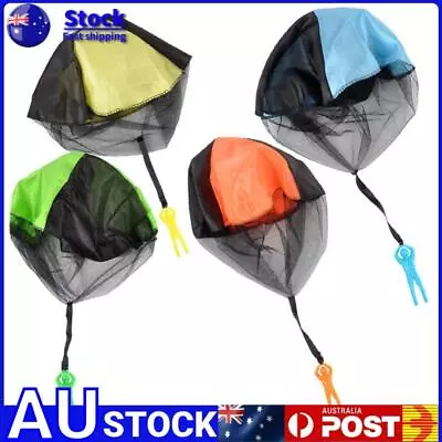 Hand Throwing Kids Mini Play Parachute Toy Man Model Outdoor Sports Toys • $8.19