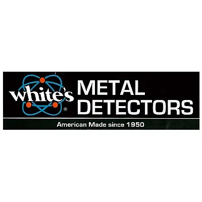 White's Electronics Metal Detector Bumper Sticker • $7.95