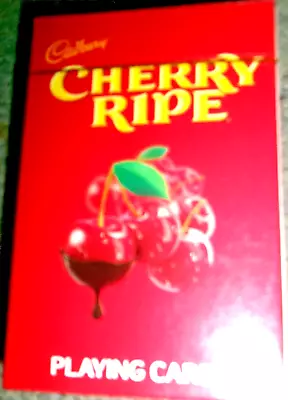 New & Sealed  - Cadbury  CHERY RIPE Deck Of PLAYING CARDS   New • $5.95