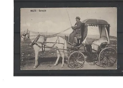 £7.50 • Buy Postcard : Malta, Horse And Carriage, Carrozzin