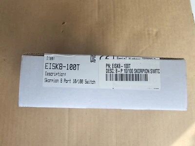 $60 • Buy Contemporary Controls EISK8-100T CTRLink 8 Port Ethernet Switch EISK8100T (TSC)