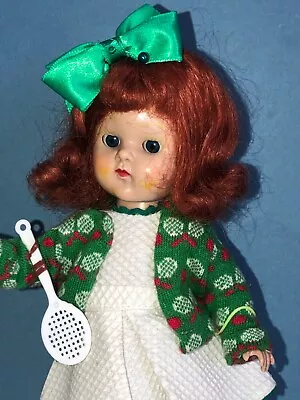 Vintage Vogue Ginny Doll In Her 1954 Medford Tagged Tennis Dress • $40