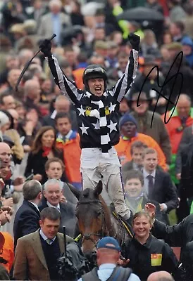 Horse Racing - Paddy Brennan - Hand Signed 12x8 Inch Photograph - COA • £12