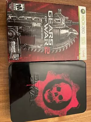 Xbox 360 Gears Of War 1 & 2 Limited Edition Lot  - Both Complete • $50