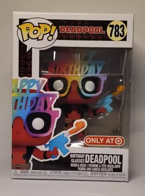 Funko Pop Marvel Deadpool Birthday Glasses #783 Target Exclusive Damaged • $19.95