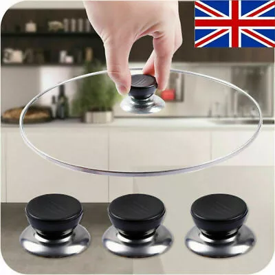 £4.75 • Buy 2/4/6/8/ Kitchen Cookware Pot Pan Lid Knob Handle Saucepan Handgrip Replacement