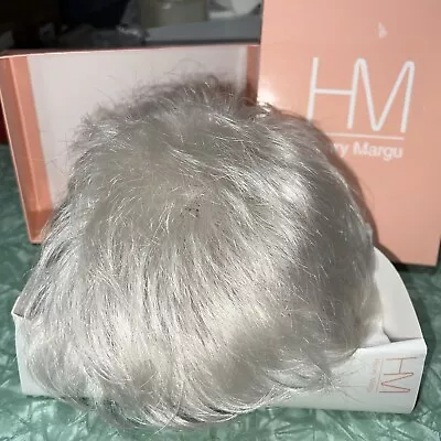 Short Silver Grey Wig By Henry Margu No Style/color Tag 100% Modacrylic + Extras • $29.75