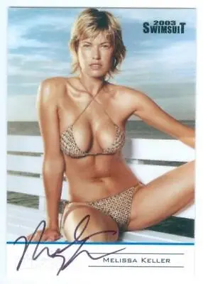 Melissa Keller  Autograph Card  Sports Illustrated Swimsuit 2003 • $24.99