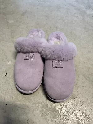 Women's UGG Lilac Purple Coquette Slippers Size 10 • $25