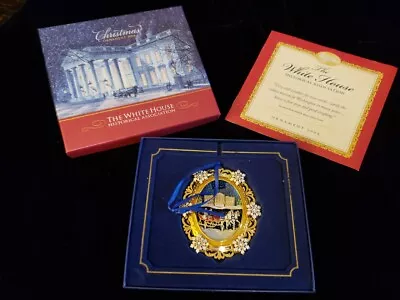 The White House Christmas Ornament 2004 Historical Association Sleigh Ride Hayes • $7.50