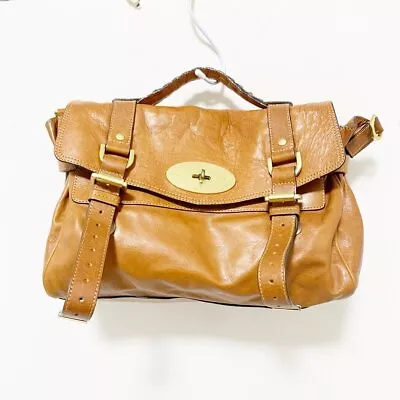 Auth MULBERRY Alexa - Brown Leather Handbag • $329