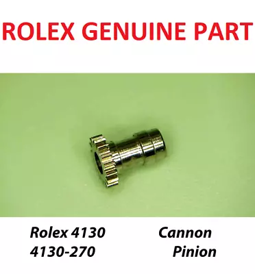 Rolex Daytona 4130-270 Cannon Pinion Movement Cal 4130 Genuine Watch Parts New • $125