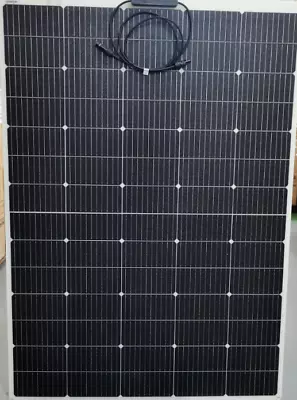 250w SOLAR PANEL KIT Flexi MOTORHOME T4 T5 T6 VW T25 CAMPER USB LCD 20A 250 Watt • £324.99