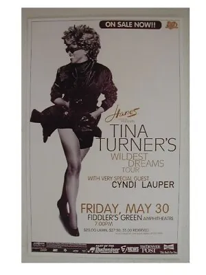 Tina Turner Poster Concert Denver • $49.99