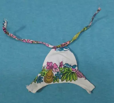 Vintage Barbie Clothes - MOD Era Barbie 7751 Hawaiian Print Halter • $3