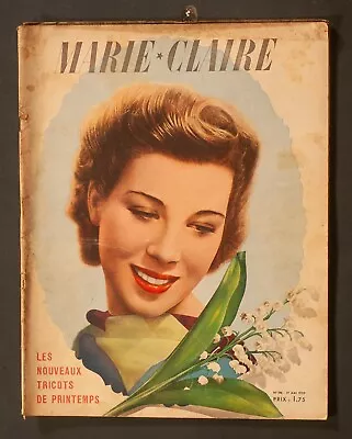 'marie-claire' French Vintage Magazine 19 May 1939 • $11.83