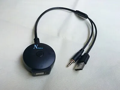 Bluetooth 5.0 Adapter Aux Cable Usb For Pioneer Avh-p2300dvd P3200dvd P3300bt • $15.95