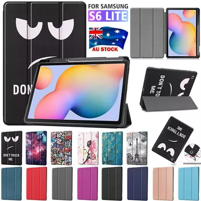 For Samsung Galaxy Tab S6 Lite 10.4  P610 P613 Smart Leather Case Cover Pen Slot • $21.99