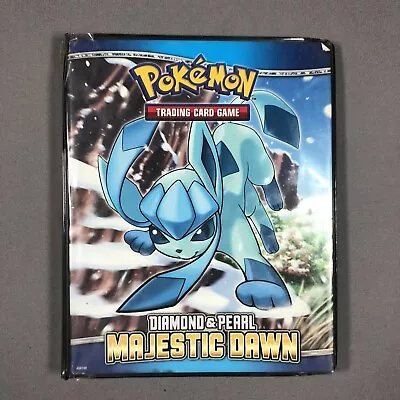 $19.99 • Buy Pokemon Diamond & Pearl MAJESTIC DAWN  4 POCKET Ultra Pro Binder - 2008 Vintage 