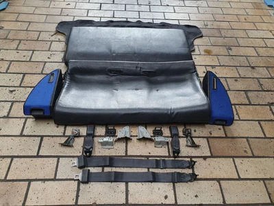 $4223 • Buy Rear Leather Seats Complete Honda CRX JDM EDM EF8 EE8 ED9 SI HF DX 88-91 @RARE@