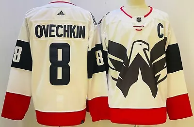 New Washington Capitals Alex Ovechkin #8 Men's Jersey Stitched S-3XL • $59.90