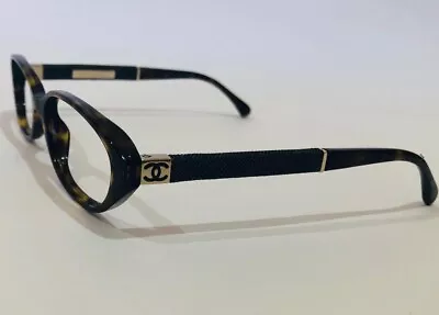 £80 • Buy Chanel 3194 Tortoise /blue Denim Glasses Frames