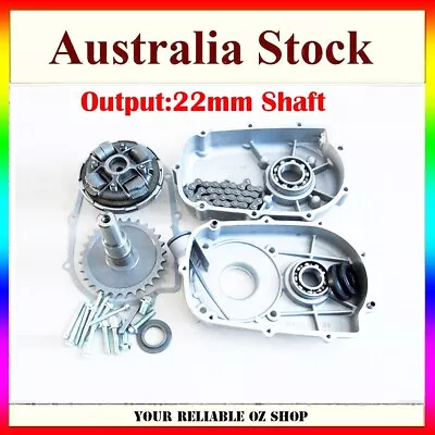 22mm Wet Clutch 2:1 Reduction Gearbox GX240 GX270 GX390 8HP-13HP Gokart Engine • $144.99