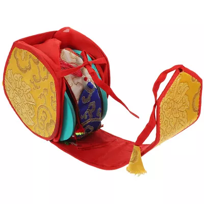 Tibetan Hand Drum Set With Bag For Meditation And Healing • $30.98