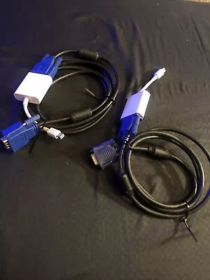 Genuine OEM Apple Mini DVI To VGA Video Adapter MAC X2 With Cable C • $15