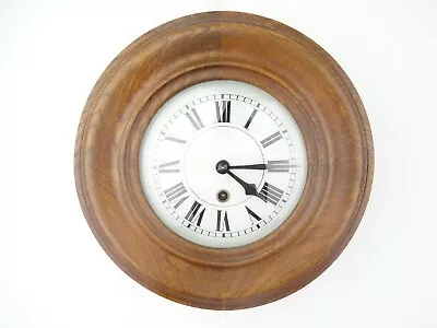 Junghans Antique Wall Clock German 8 Day School Pub Clock (Kienzle Mauthe Era) • $180