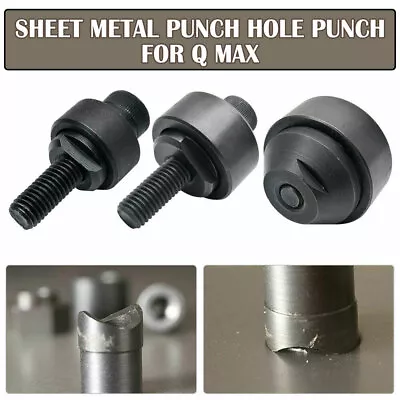 16mm To 50 Mm For Your Choice For Q.Max Sheet Metal Punch Hole Punch • £21.39