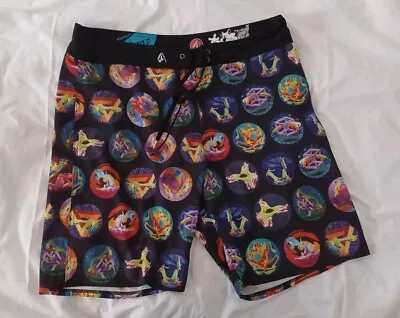 Volcom Board Shorts Mens Size 36 AUSGANG Featured Artist  Beach Surf Swim Trunks • $12