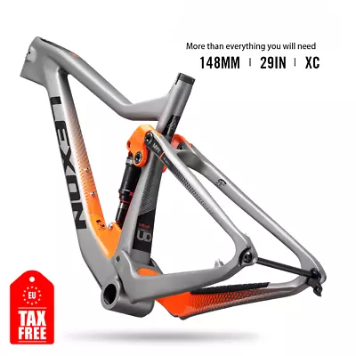 Mountain Bicycle Frame Carbon Framework MBT 29 XC TRIAL Cross Bike 148 Rockshox • $1625.70