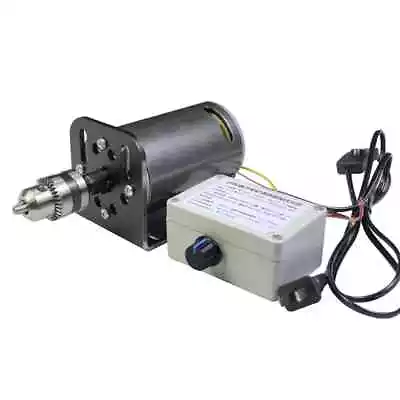 220V Permanent Magnet DC High Speed 350W 400-7000RPM  Bead Lathe Electric Drill • $92.39