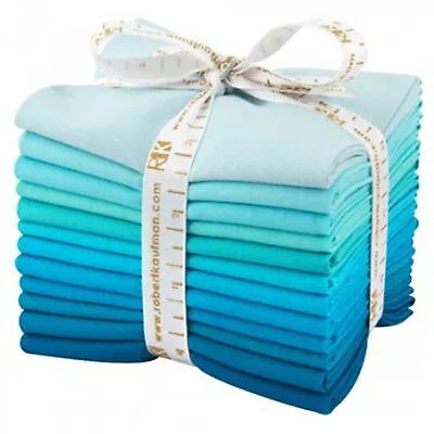 FQ-920-12 - Fat Quarter Bundle Kona Cotton - Pool Party - 12pcs • £39.99