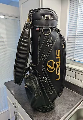 Lexus Black Cart Golf Bag ⛳️ MILLER GOLF BAGS 🏌️ 6-Way Divider • $175