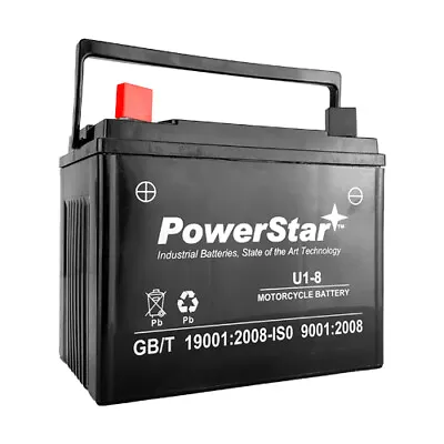 Power Star Battery 12V 35Ah U1 Lawn Mower Battery For Exmark Zero-Turn Mowers • $52.45