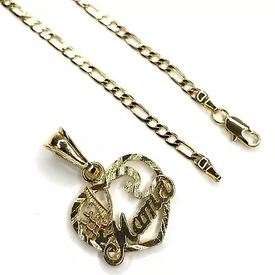 14K Oro Laminado #1 Mama Collar Medalla Gold Plated #1 Mom Heart Necklace • $19.99