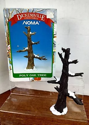 Dickensville Christmas Village Collection 6162 1990 Poly Oak Tree Accessory Rare • $16