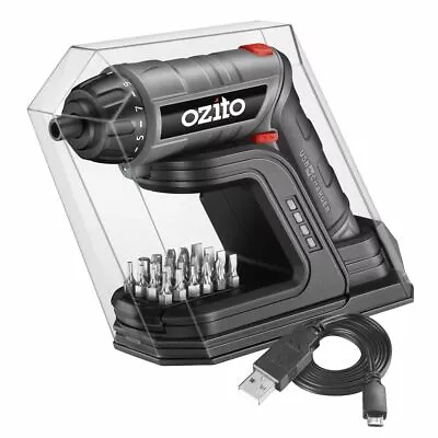 New Ozito 3.6V Screwdriver Torch With USB Charging Base DIY Tradie Renovation • $62.99