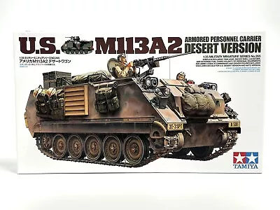 Vintage 2003 Tamiya 35265 US M113A2 A.P.C. Desert Version 1/35 Scale Model New • $27.95